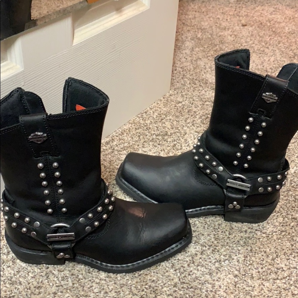 Harley Davidson riding boots